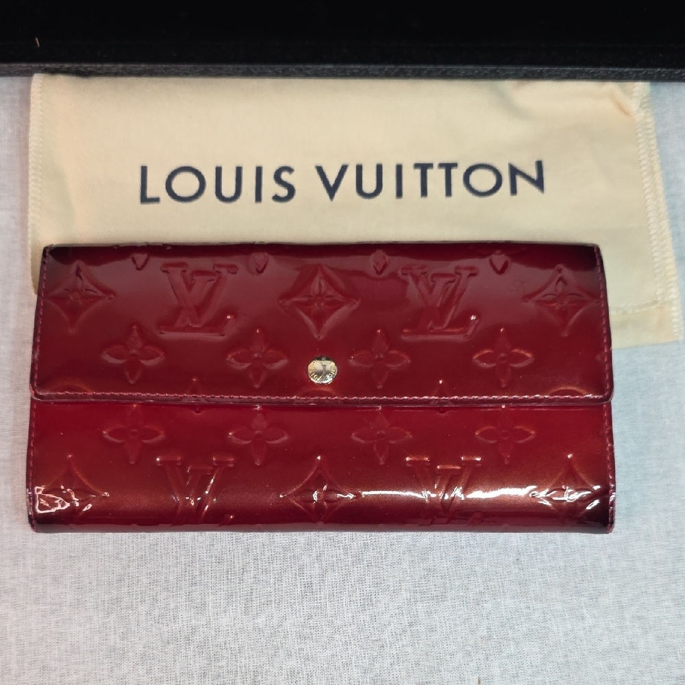 Louis Vuitton Vernis Sarah Long Wallet - Picture 1 of 12